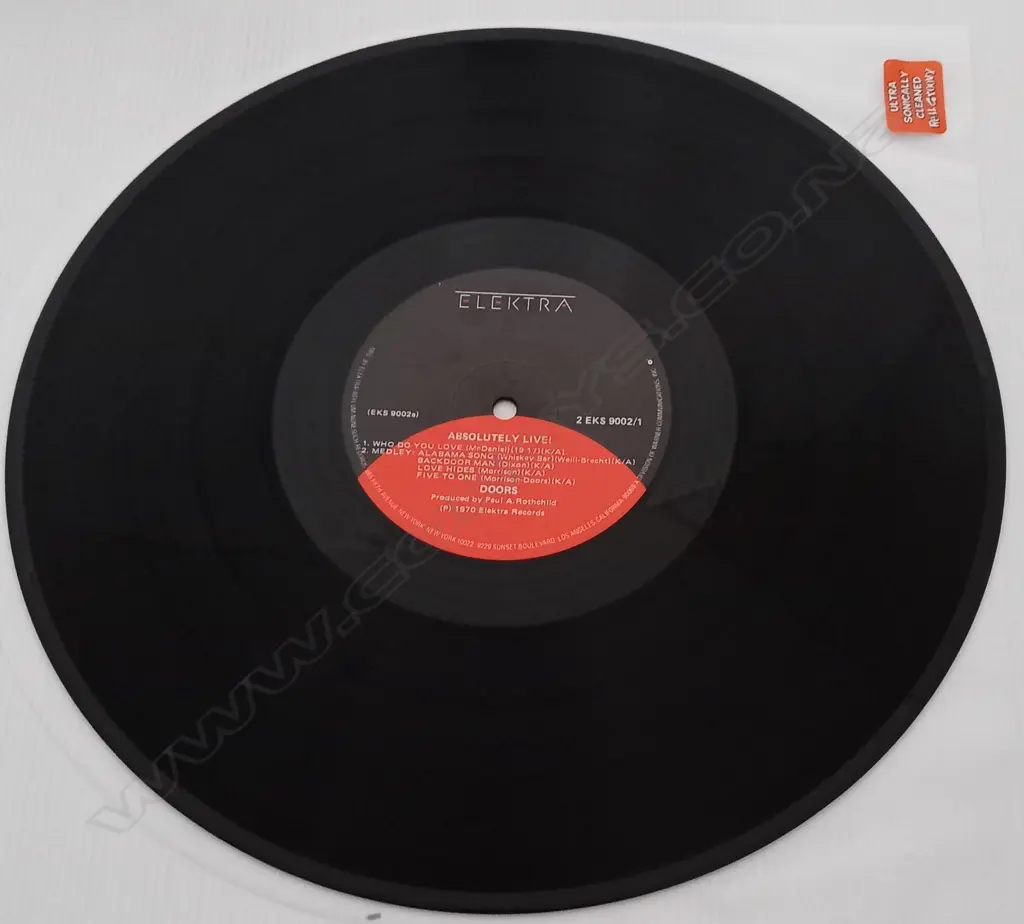 The Doors, Absolutely Live Volume 1 Image 1++